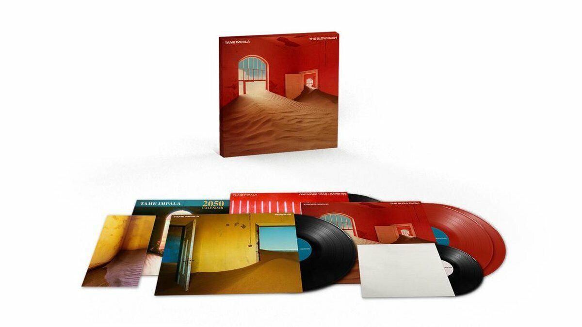 Tame Impala The Slow Rush Deluxe Edt.Box Set 4 Lp + 7" Limited Edt. 2 Vinyl Red
