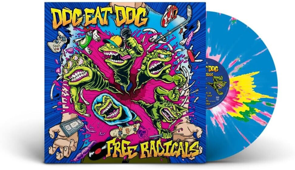 Dog Eat Dog Free Radicals Vinile Lp Colorato Splatter Nuovo e Sigillato