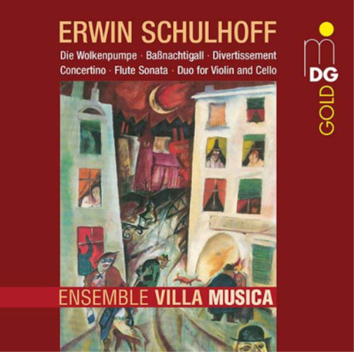 Erwin Schulhoff Erwin Schulhoff: Die Wolkenpumpe/Baßnachtiall/Divertissemen (CD)