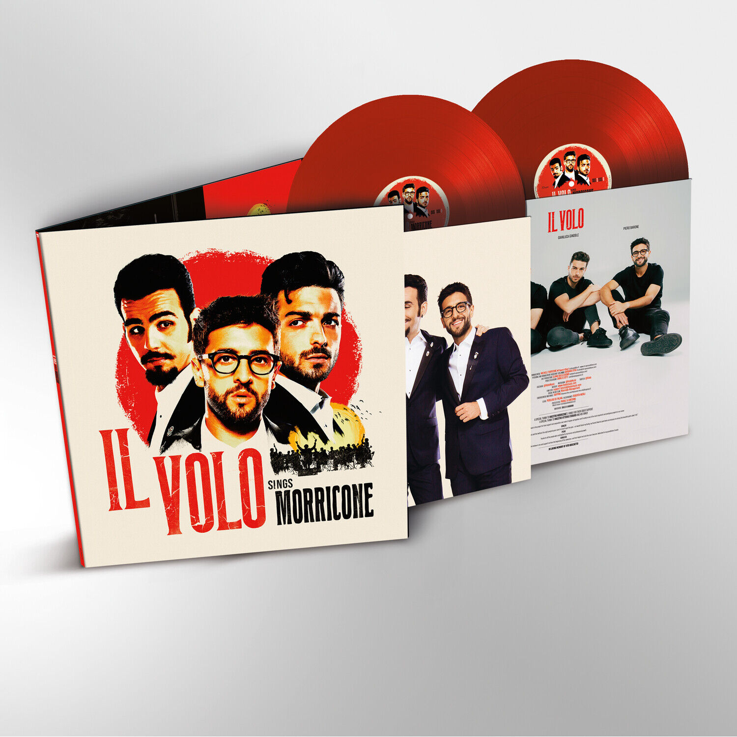 Il Volo Il Volo Sings Morricone 2 Vinili Lp Colorati (Rossi) Nuovo Sigillato