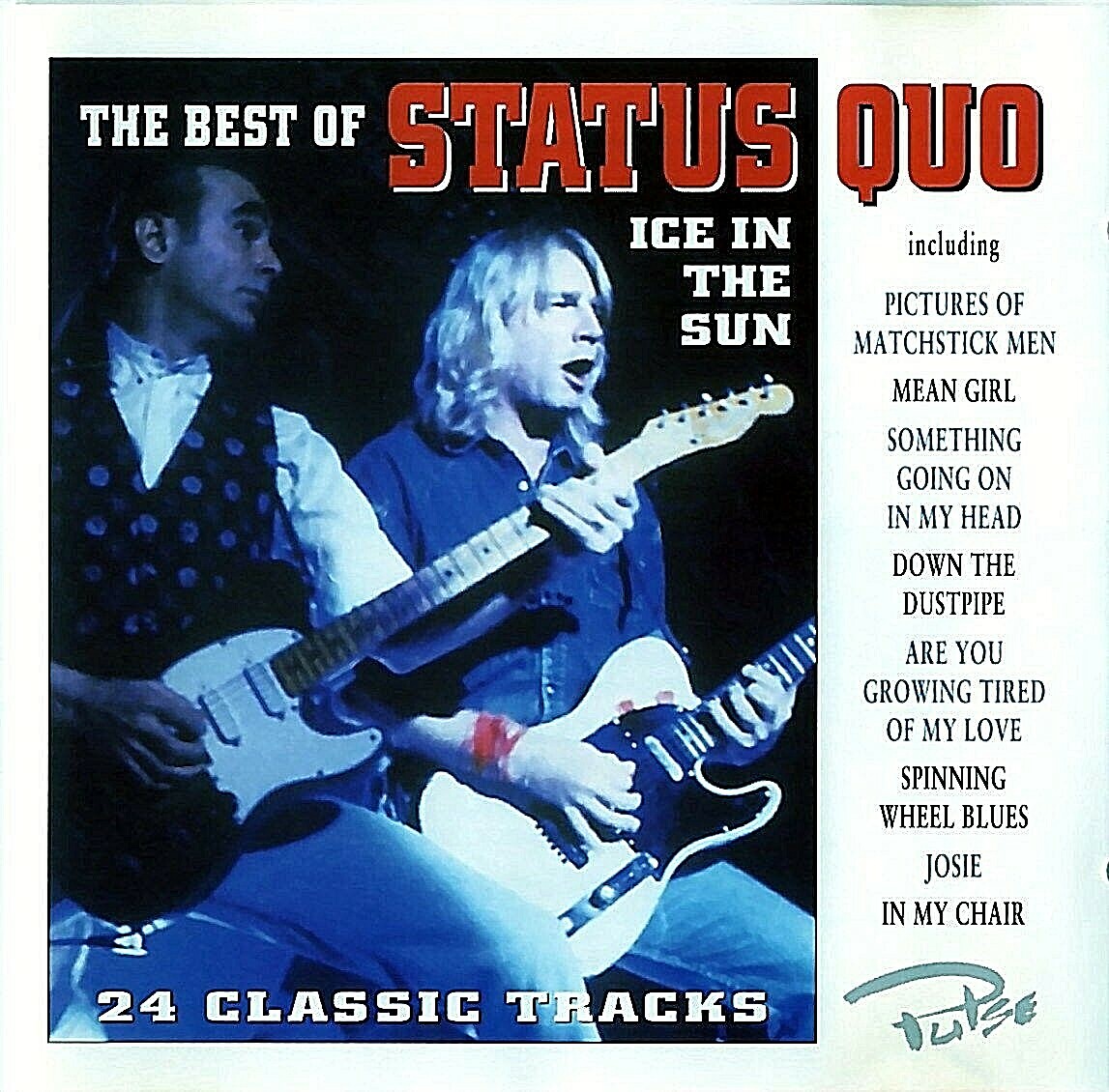STATUS QUO - The Best Of, Ice In The Sun, 24 Classic Tracks  CD UK Import  NUOVO