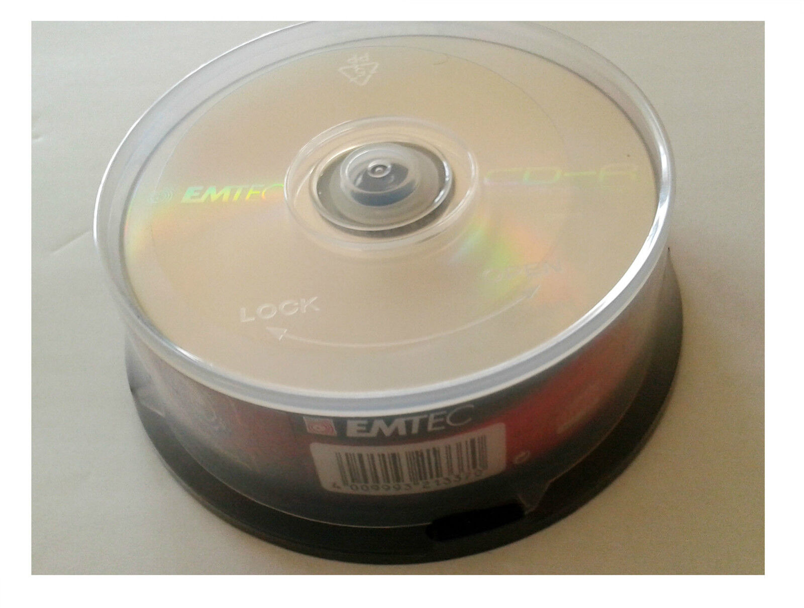 EMTEC CD-R80/25CB CD REGISTRABILE -R 52X CAKE B. 25 PZ