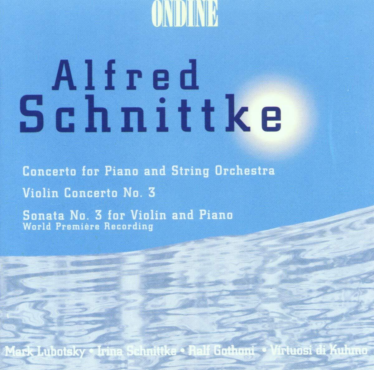 ODE893-2 Gothoni:lubotsky:schnittke Alfred Schnittke: Piano Concerto, Etc. CD
