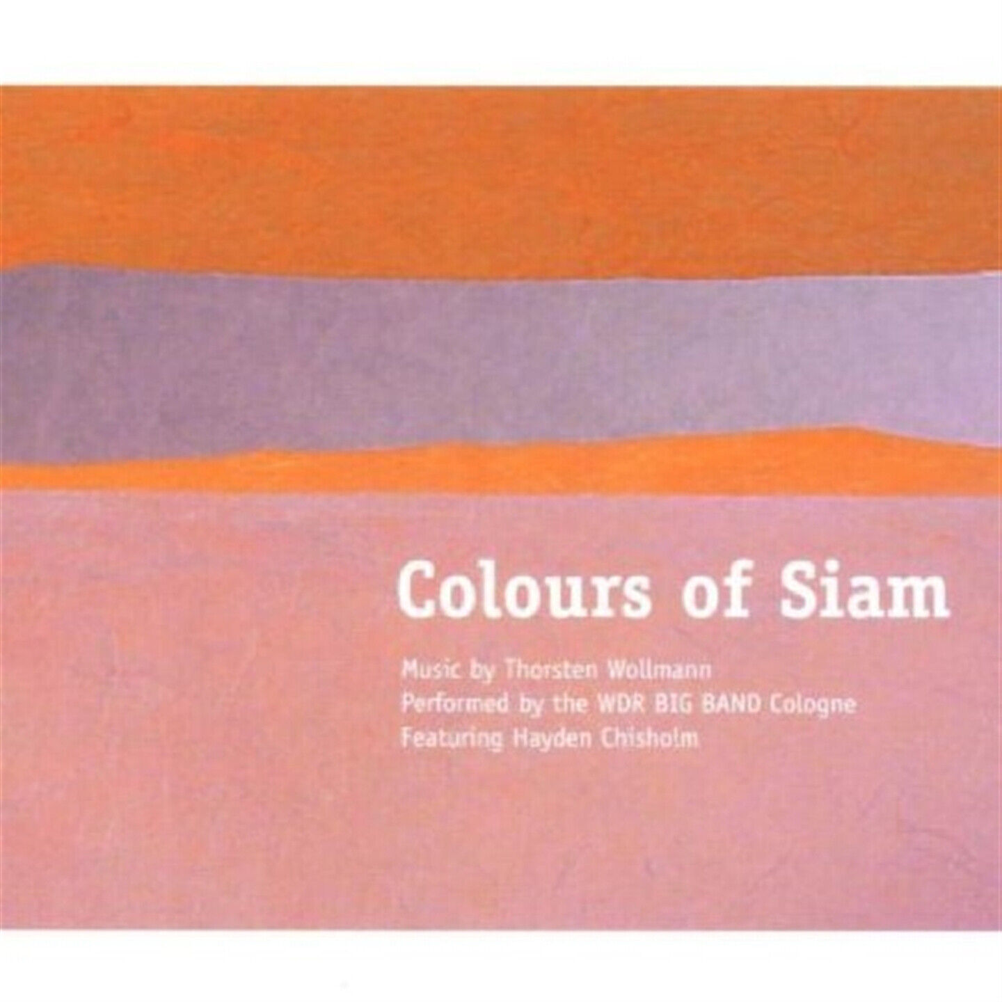 Wdr Big Band Cologne - Colours Of Siam