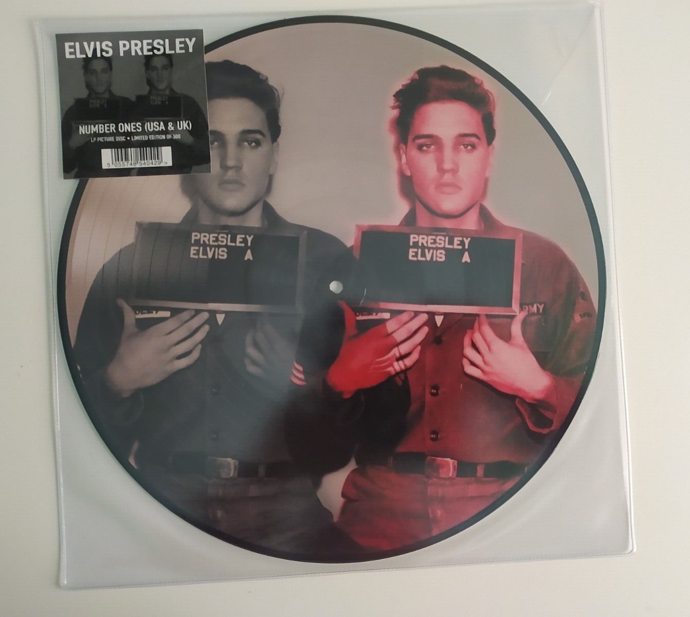 Elvis Presley - Number Ones Usa And Uk Picture Disc