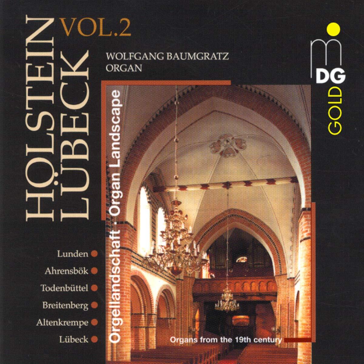 Wolfgang Baumgratz Organ Landscape: Holstein-Lubeck, Volume 2 (CD)