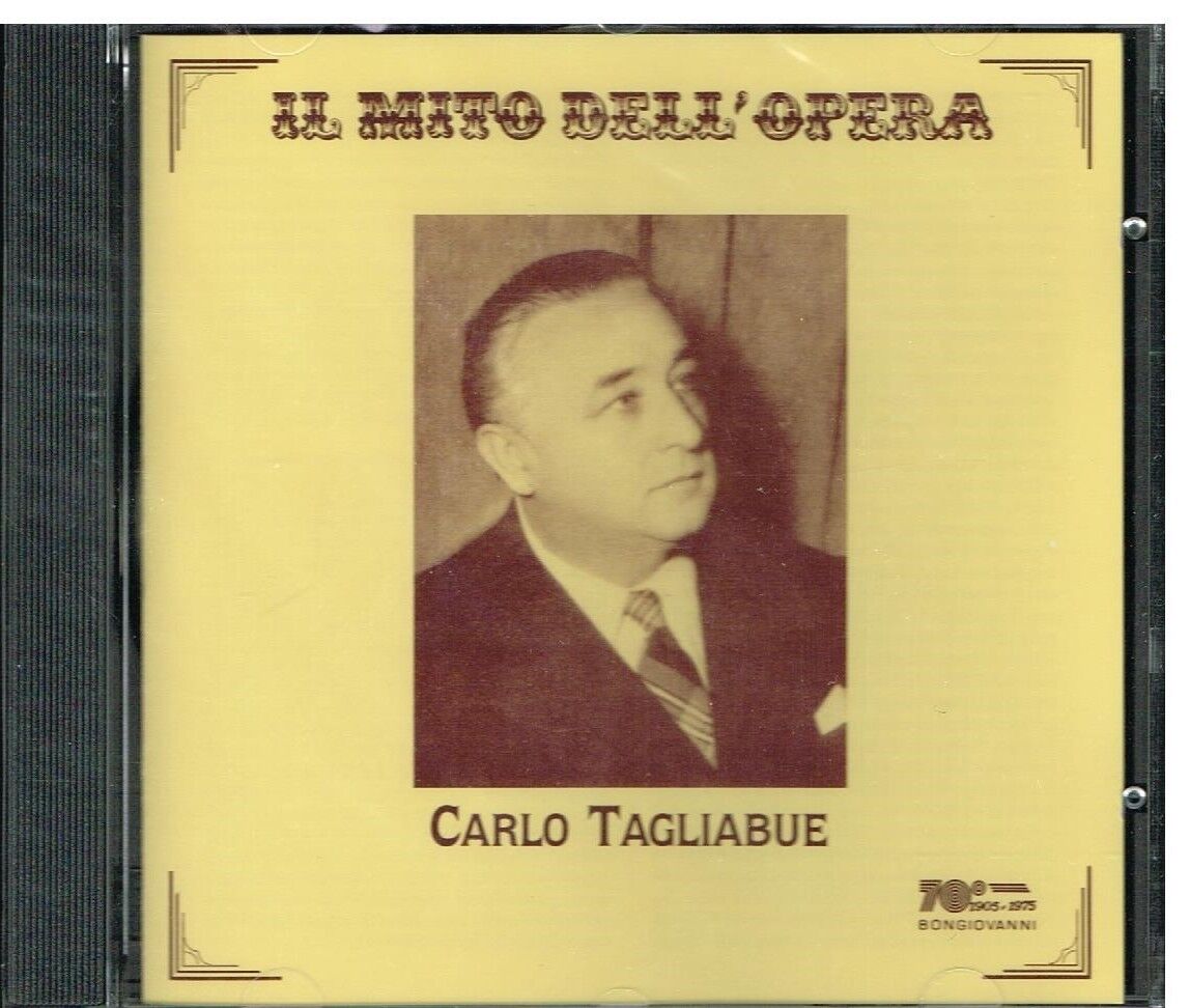 Carlo Tagliabue: Il Mito Dell' Opera - CD