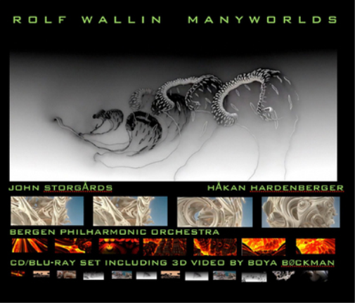 Rolf Wallin Rolf Wallin: Manyworlds (CD) Album with Blu-ray