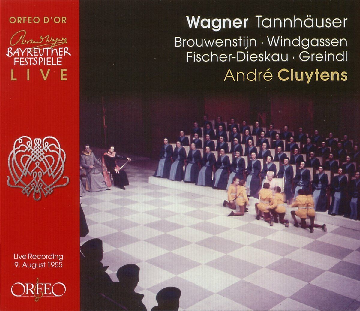 Wagner: Tannhäuser / Cluyntens, Windgassen, Fischer-Dieskau, Brouwenstijn - CD
