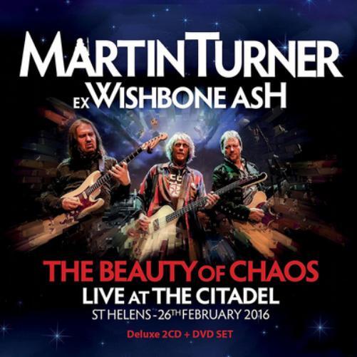 Martin Turner The Beauty of Chaos: Live at the Citadel (CD) Album with DVD