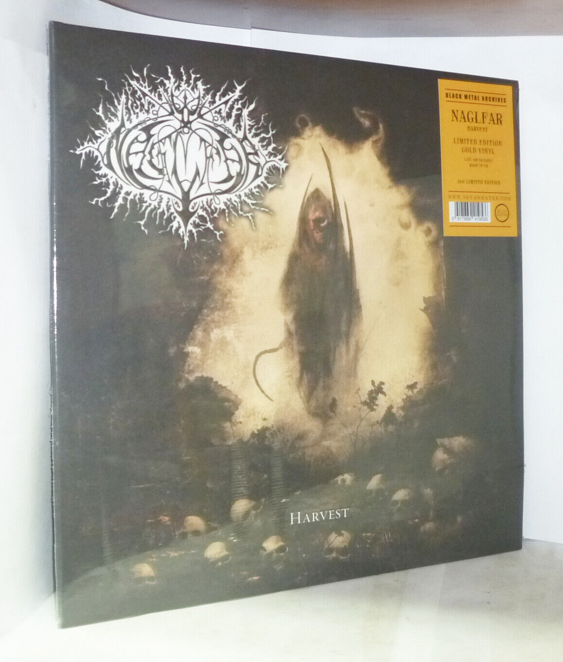 NAGLFAR - HARVEST - VINILE LP 12" 500 LIMITED EDITION GOLD VINYL - SIGILLATO