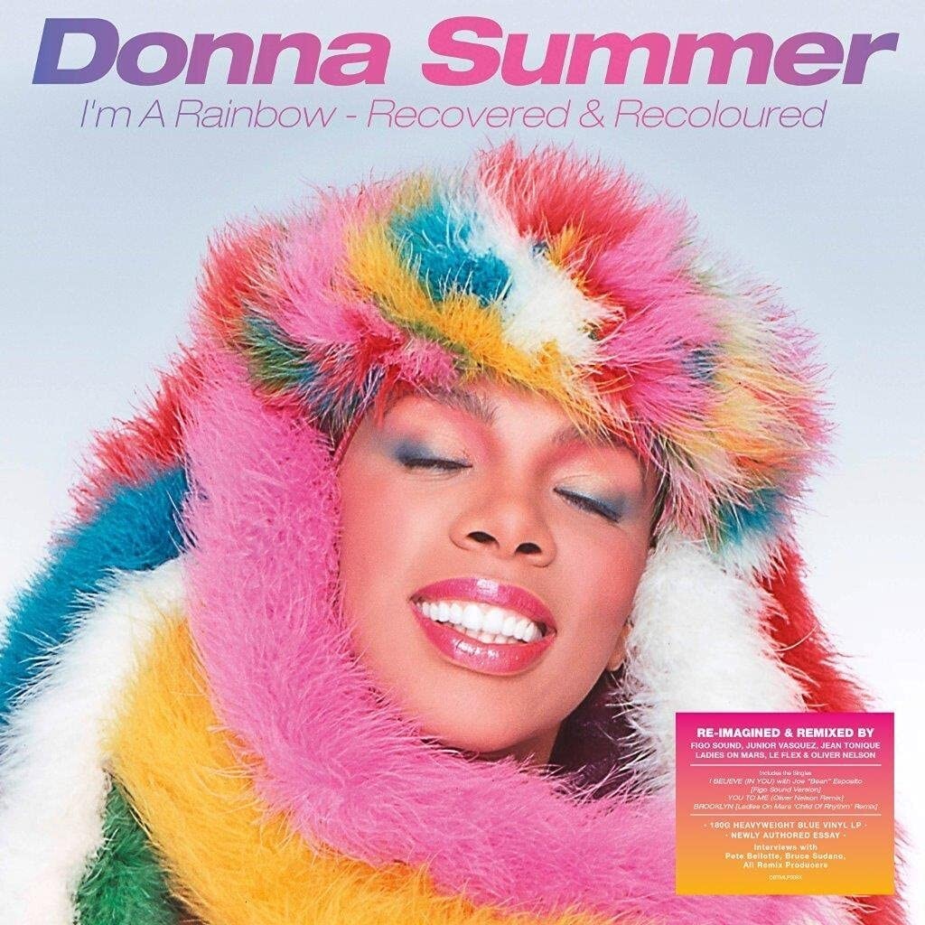 DONNA SUMMER - I'm A Rainbow: Recovered & Recoloured (2022) LP turquoise Vinyl