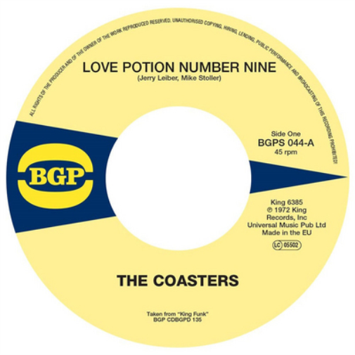The Coasters Love Potion Number Nine (Vinyl LP) 7" Single