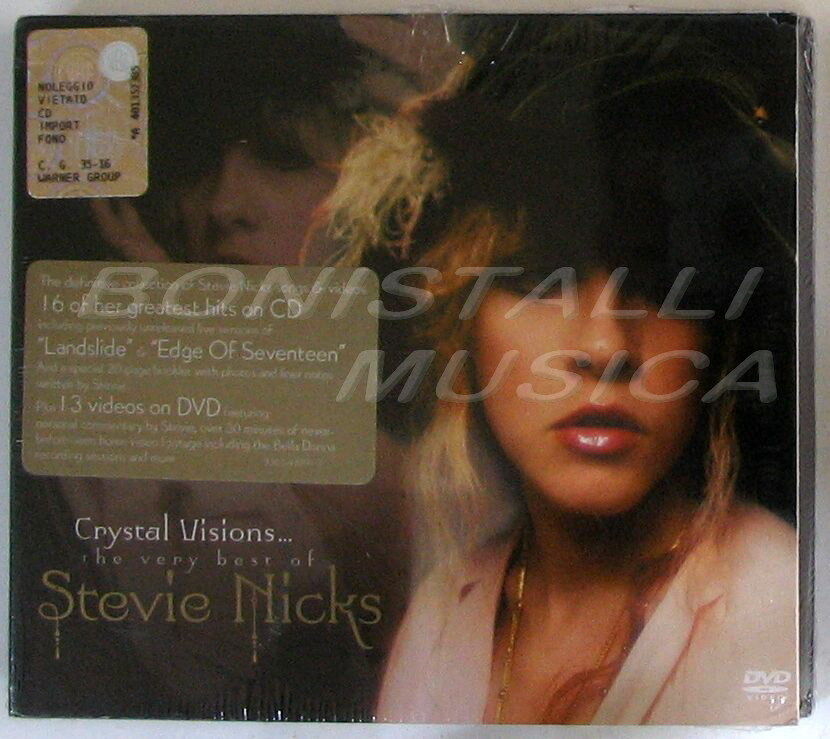 STEVIE NICKS - CRYSTAL VISIONS... THE VERY BEST OF CD + DVD Sigillato Special Ed