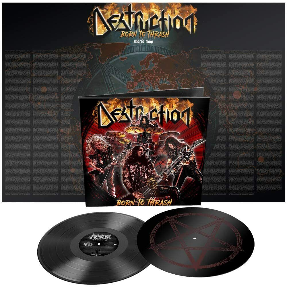 Destruction Born To Thrash (Live In Germany) Doppio Vinile Lp Nuovo & Sigillato