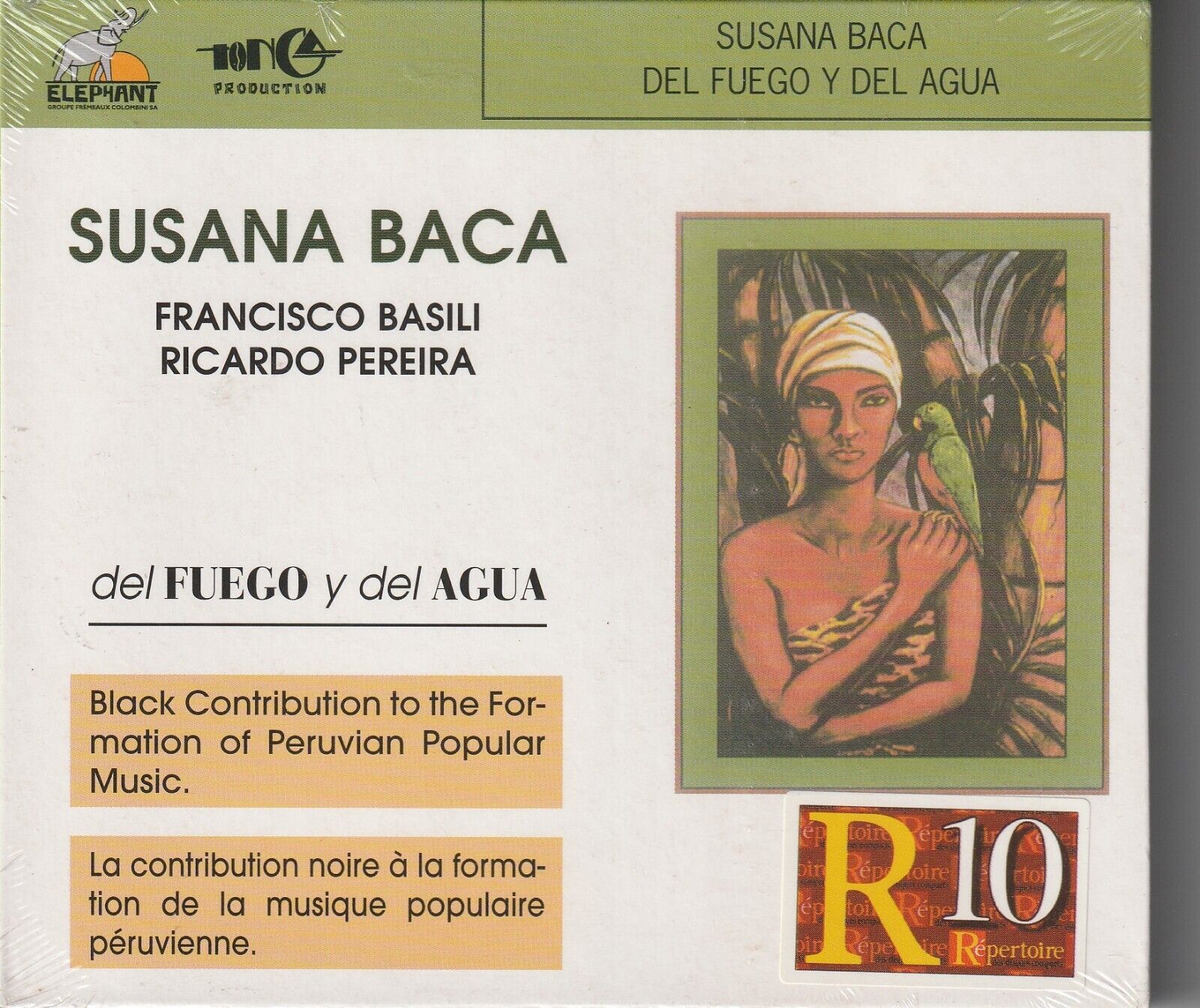 Susana Baca * Del fuego y del agua *   CD NUOVO SIGILLATO
