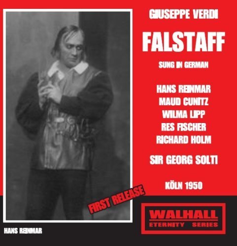 Reinmar/Cunitz/Fischer Falstaff (Solti, Reinmar, Cunitz, Fischer, Lipp) (CD)