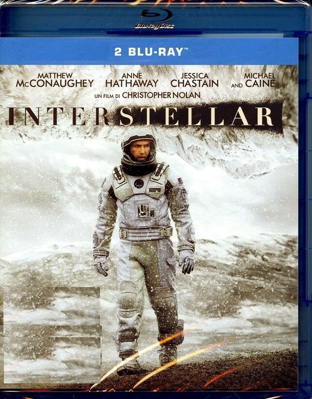 Interstellar, Chistopher Nolan, Warner Bros., 2x Blu-Ray, 5051891129740