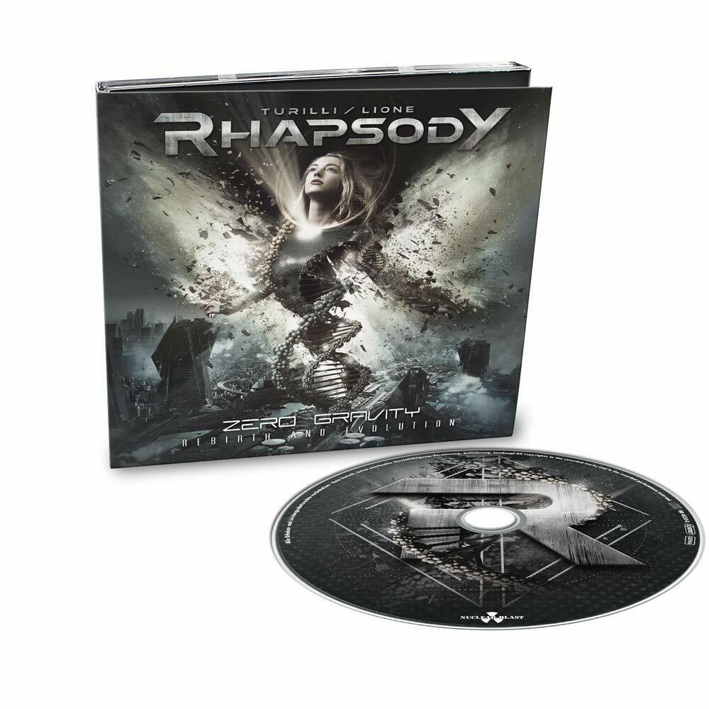 TURILLI LIONE RHAPSODY ZERO GRAVITY (REBIRTH AND EVOLUTION) CD DIGIPAK NUOVO