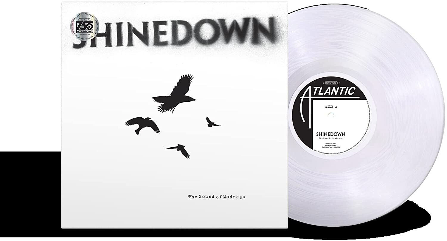 Shinedown The Sound Of Madness Vinile Lp Colorato Bianco Nuovo e Sigillato