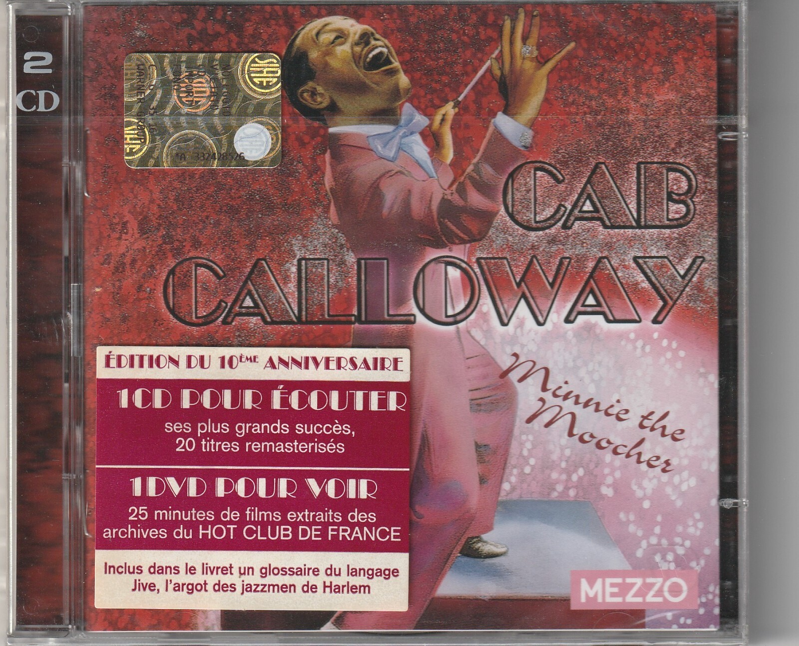 Cab Calloway   * Minnie the moocher *   CD + DVD NUOVO SIGILLATO