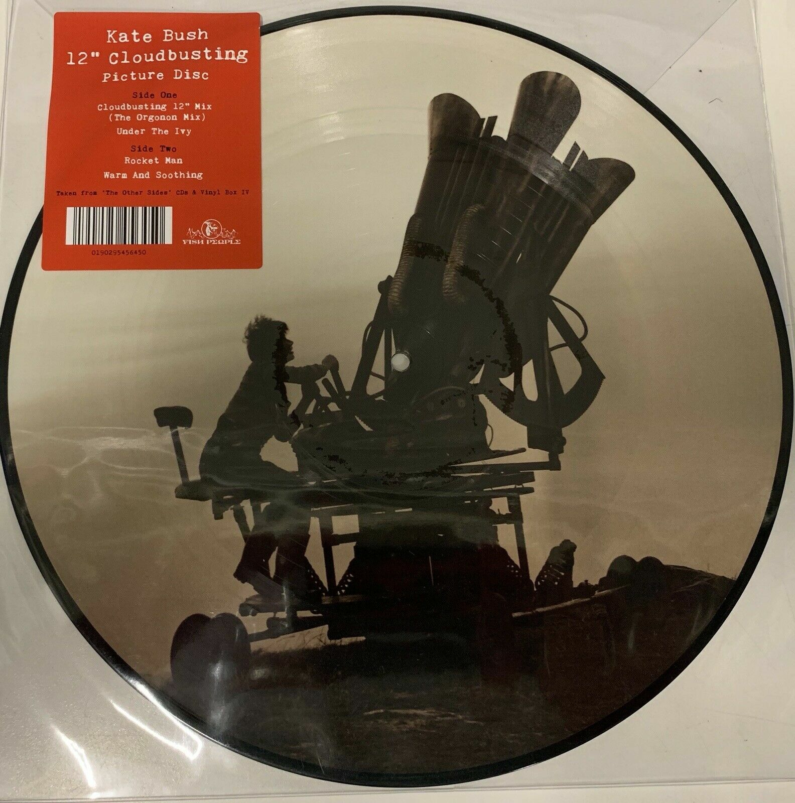 KATE BUSH CLOUDBURSTING 12" PICTURE DISC LIMITED EDITION HMV SEALED