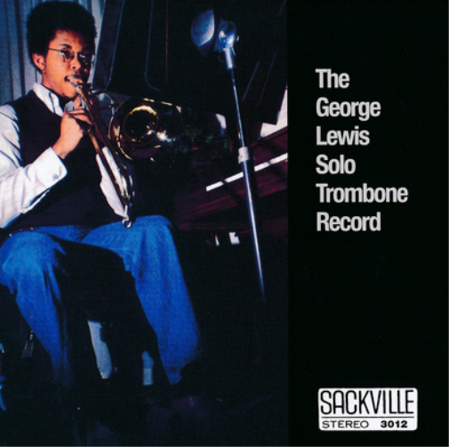 George Lewis The George Lewis Solo Trombone Record (CD) Album