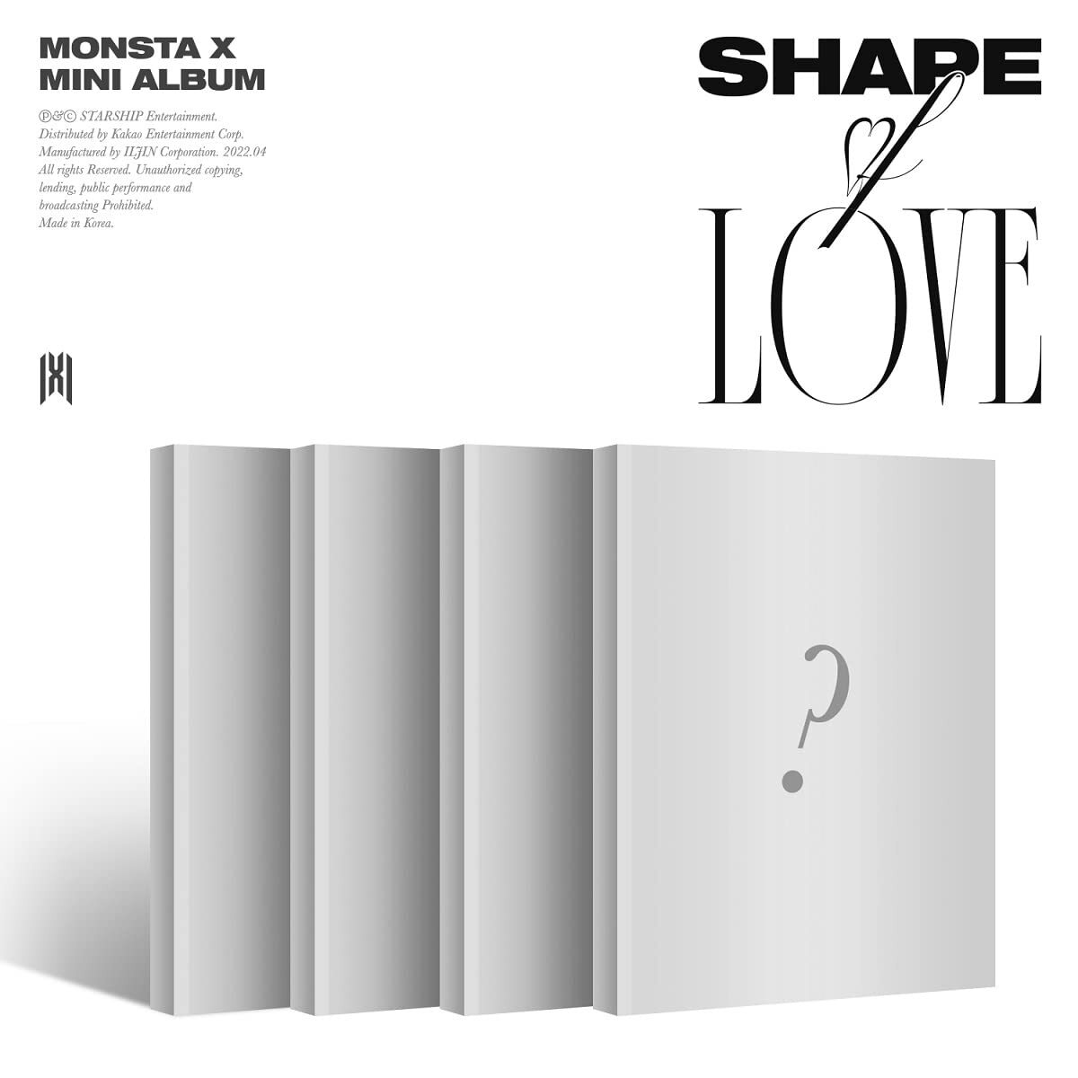 Monsta X Shape Of Love (CD)