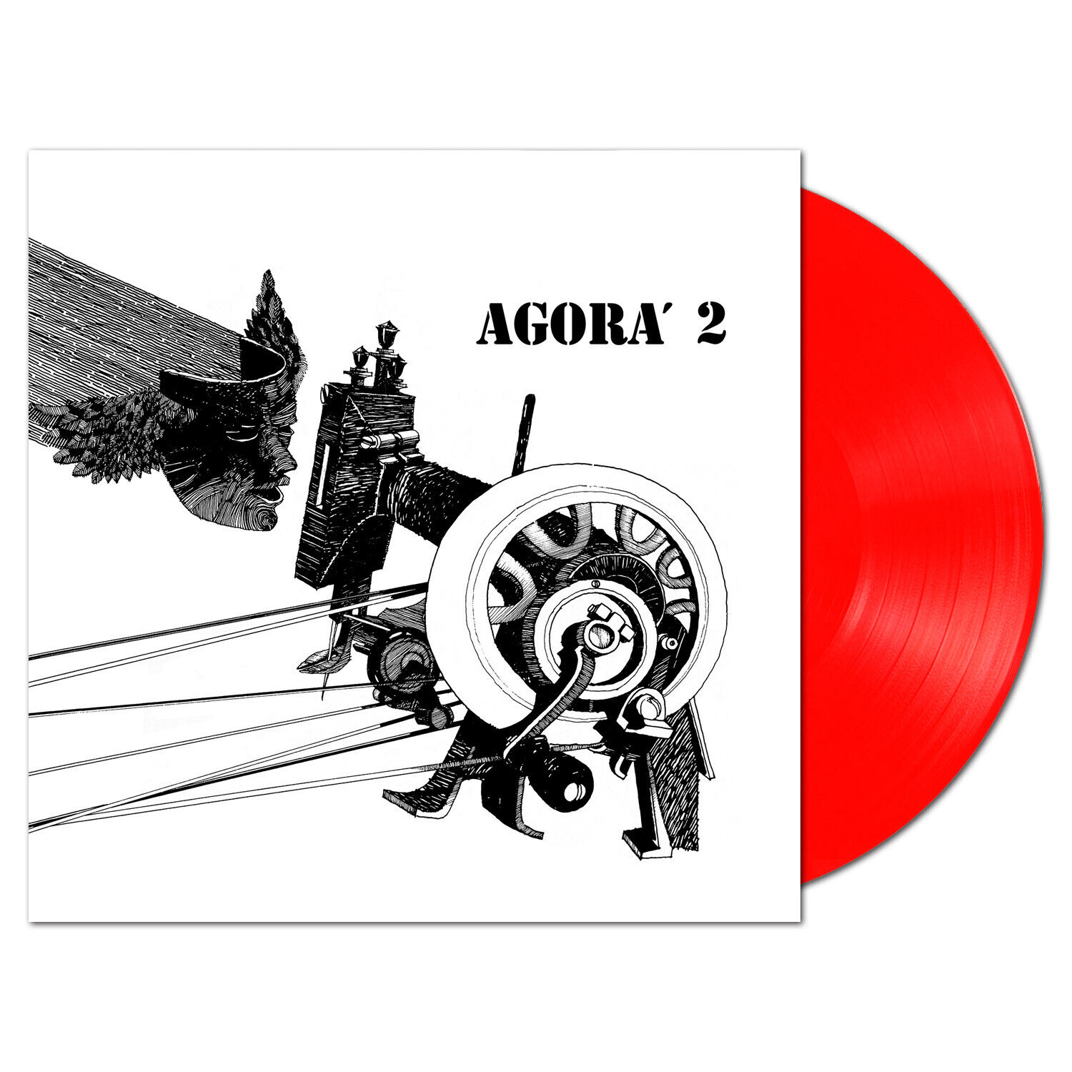 AGORA' Agora' 2 (ltd ed red vinyl) LP italian prog jazz-rock