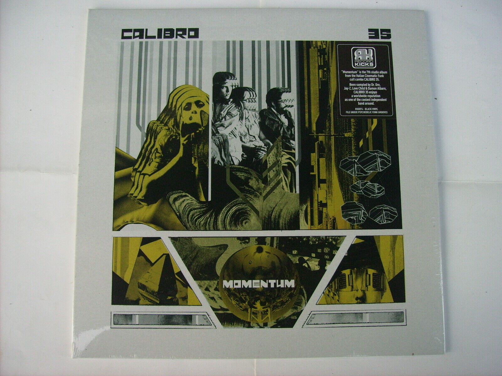 CALIBRO 35 - MOMENTUM - LP BLACK VINYL NEW SEALED 2020