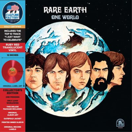 Rare Earth One World (Vinyl LP) Collector's  12" Album Coloured Vinyl