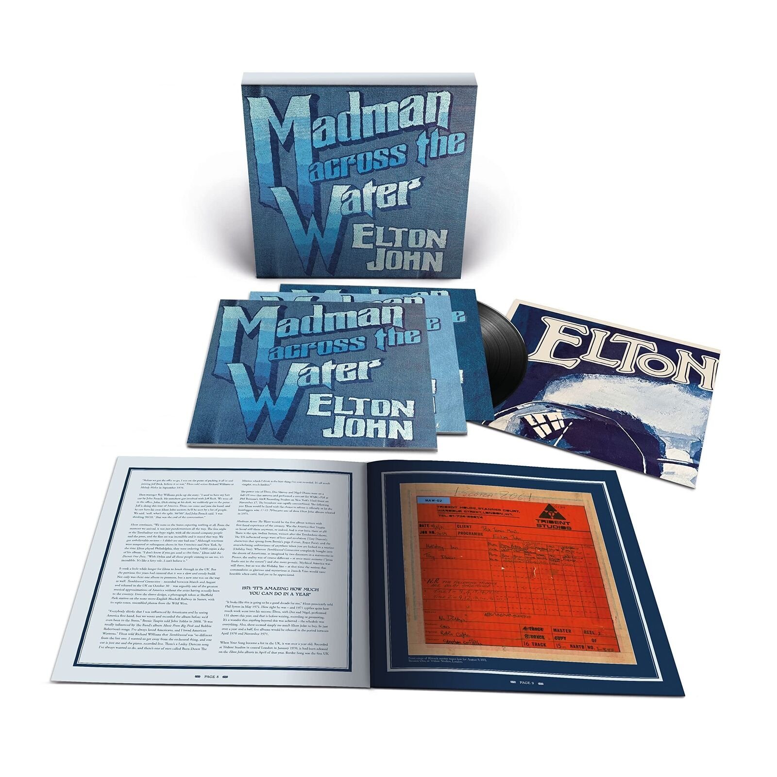 Madman Across The Water 50th Anniversario [4LP Scatola Set]
