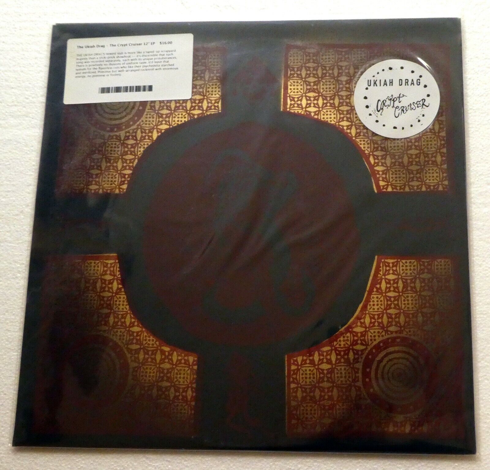 Ukiah Drag Il Crypt Cruiser 12 " Nuovo 2015 Rock 1010