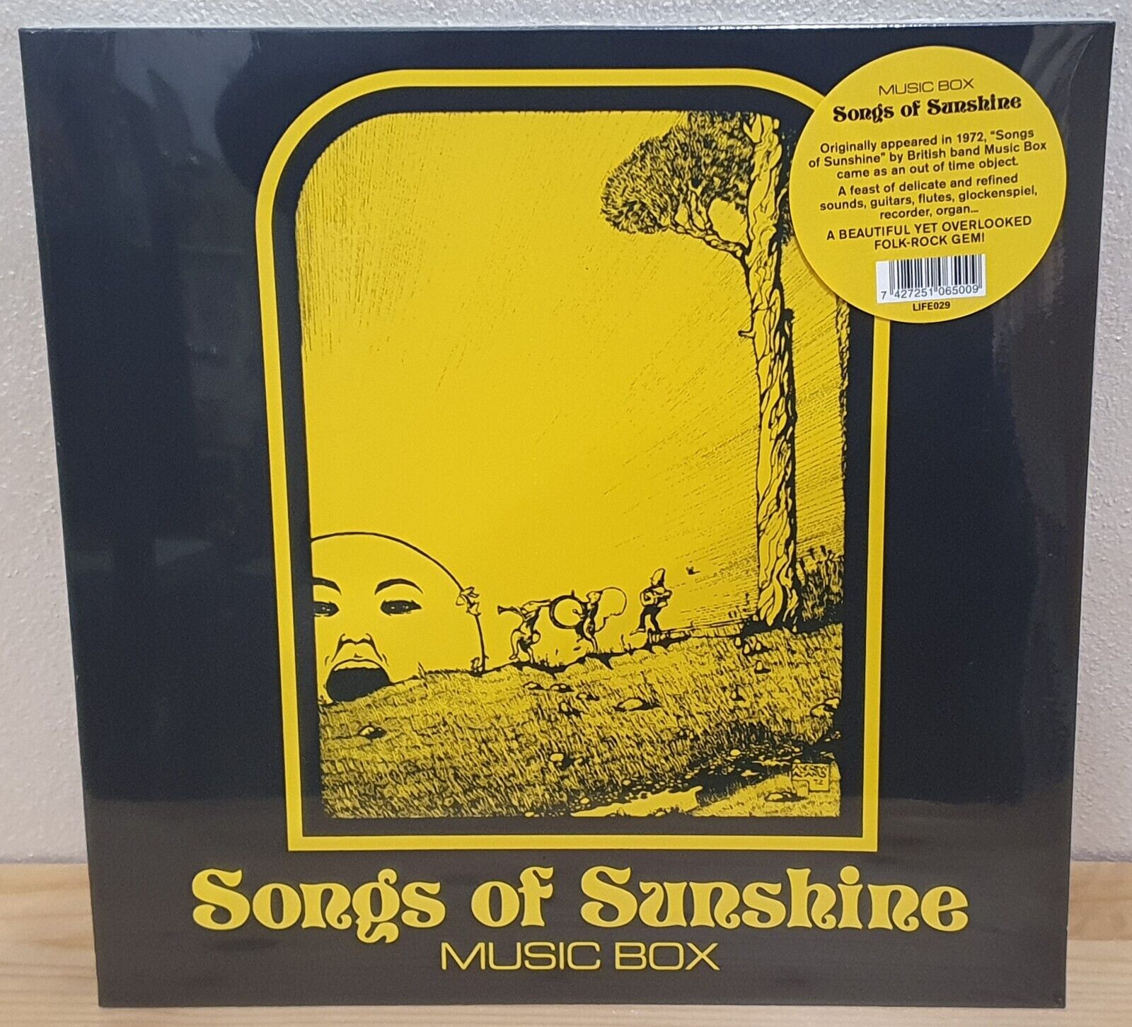 LP MUSIC BOX Songs of sunshine (Life Goes On 1972/RE 2022)psych folk rock SEALED