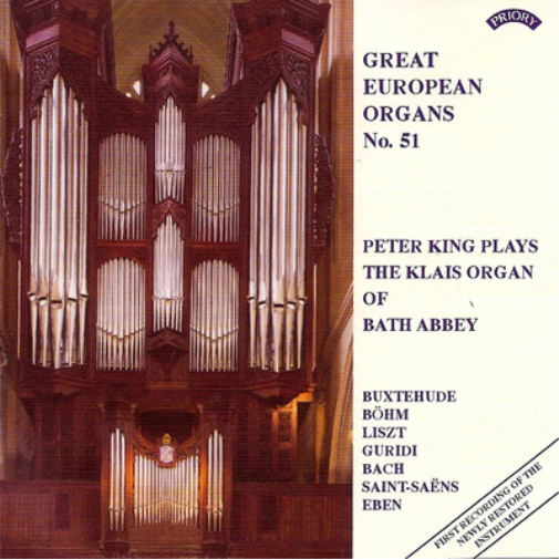 Peter King Great European Organs No. 51 (CD) Album