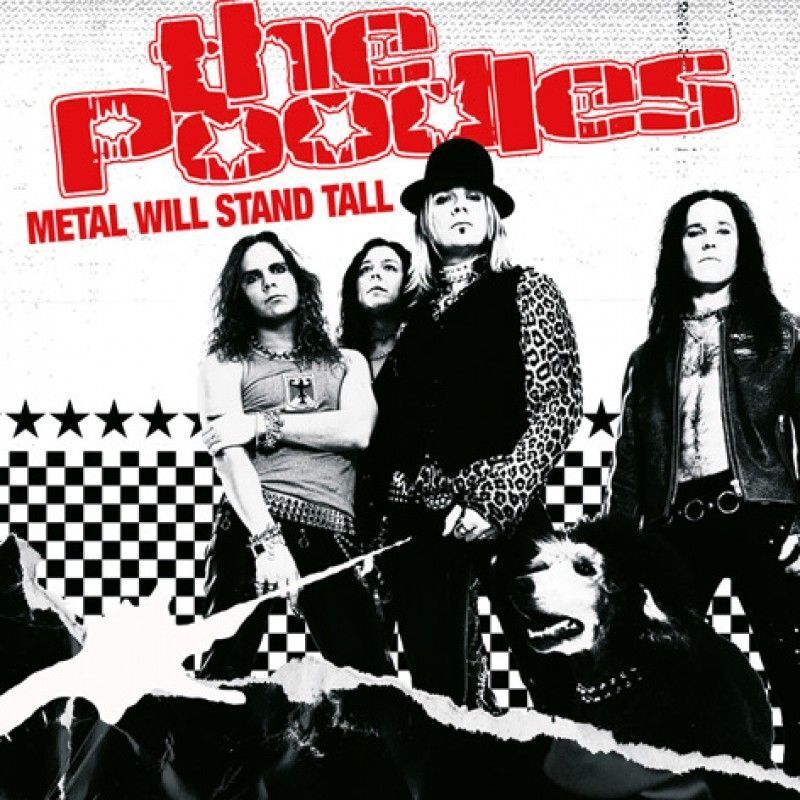 POODLES - METAL WILL STAND TALL - CD DIGIPACK NEW SEALED 2007 - W/5 BONUS TRACKS