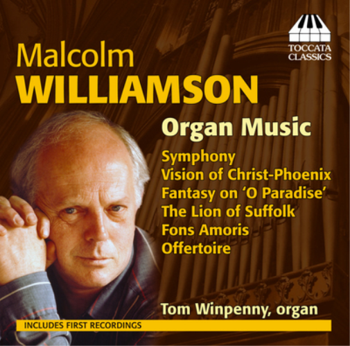 Malcolm Williamson Malcolm Williamson: Organ Music (CD) Album