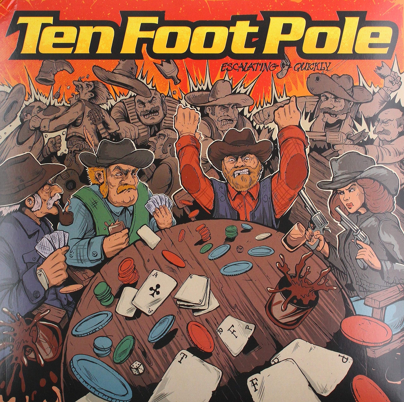 Ten Foot Pole Escalating Quickly (Vinyl LP)