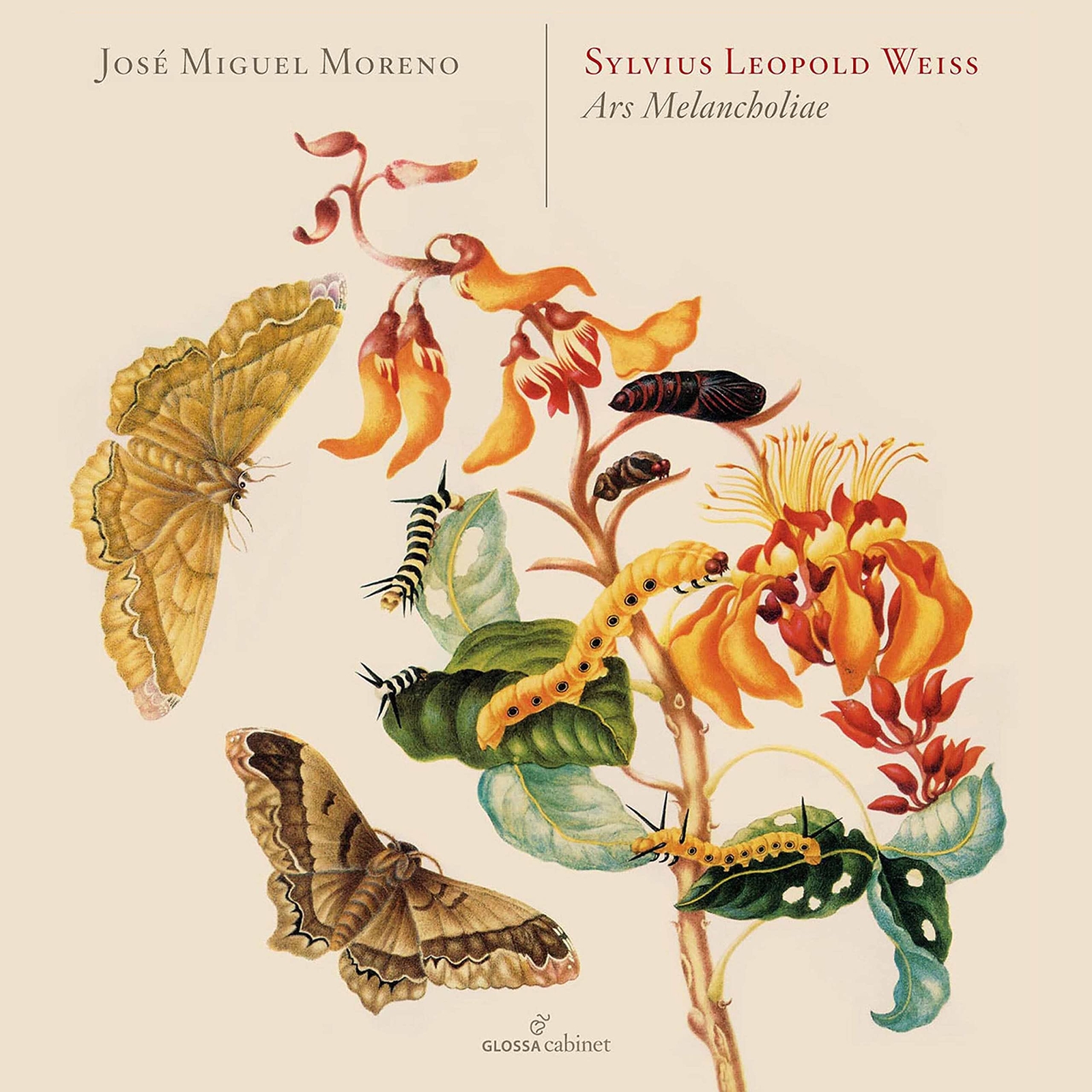 Jose Miguel Moreno (baroque lute) Ars Melancholiae (Moreno) (CD) Album