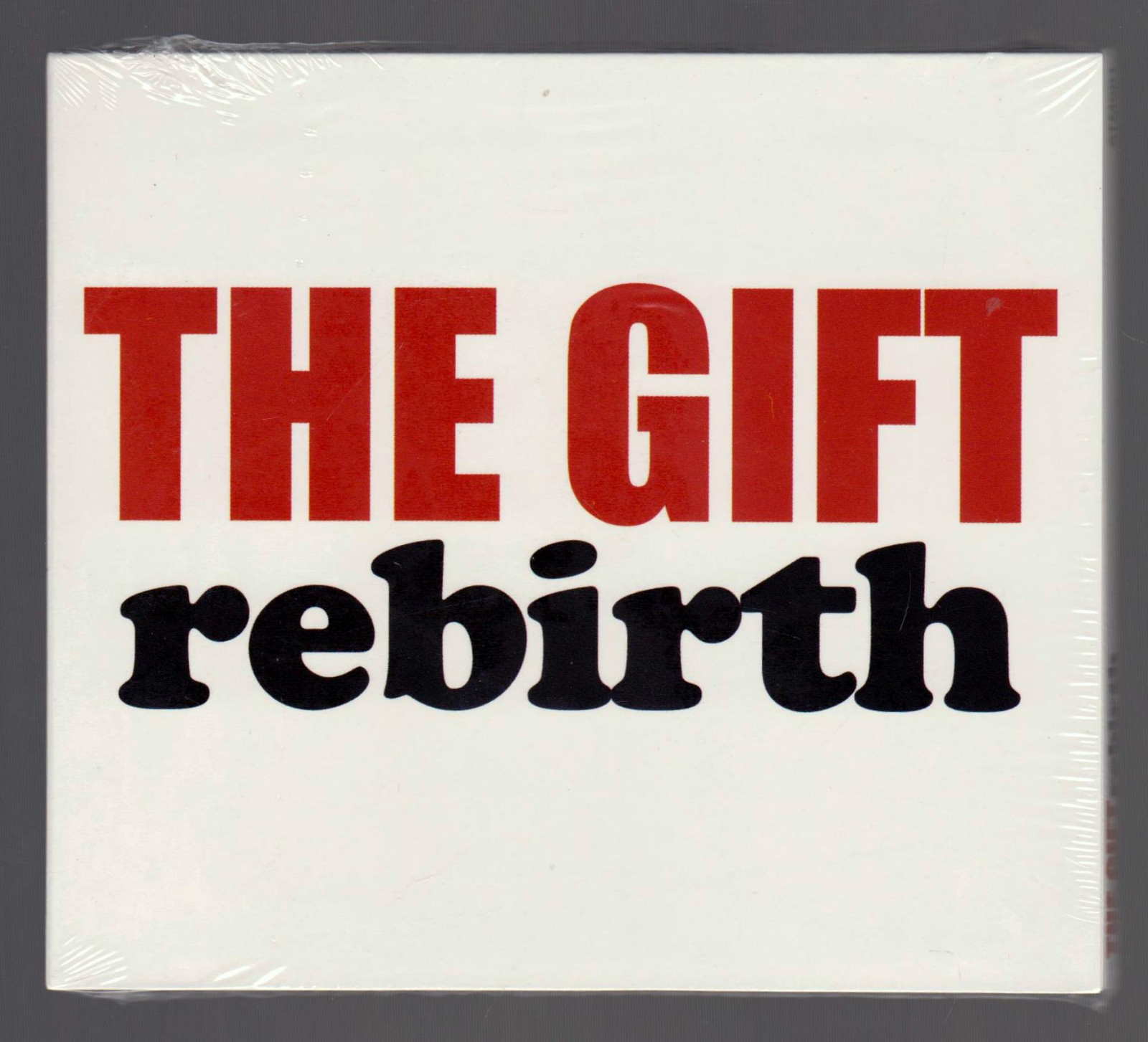 THE GIFT CD ALBUM REBIRTH - CARDBOARD SLEEVE