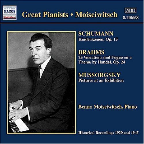 Benno Moiseiwitsch: Great Pianists - CD