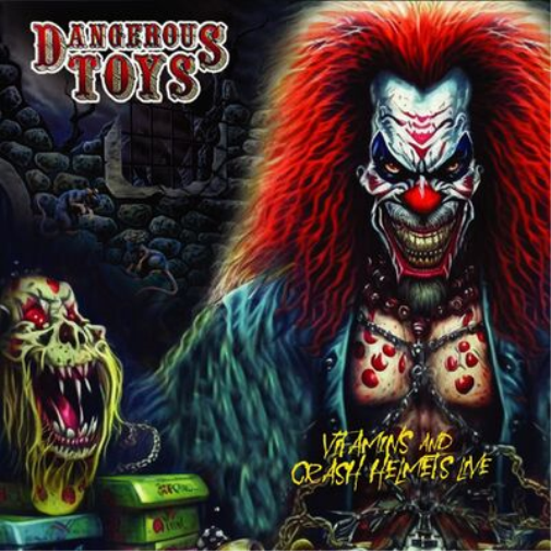 Dangerous Toys Vitamins & Crash Helmets Live (Vinyl LP) 12" Album Coloured Vinyl