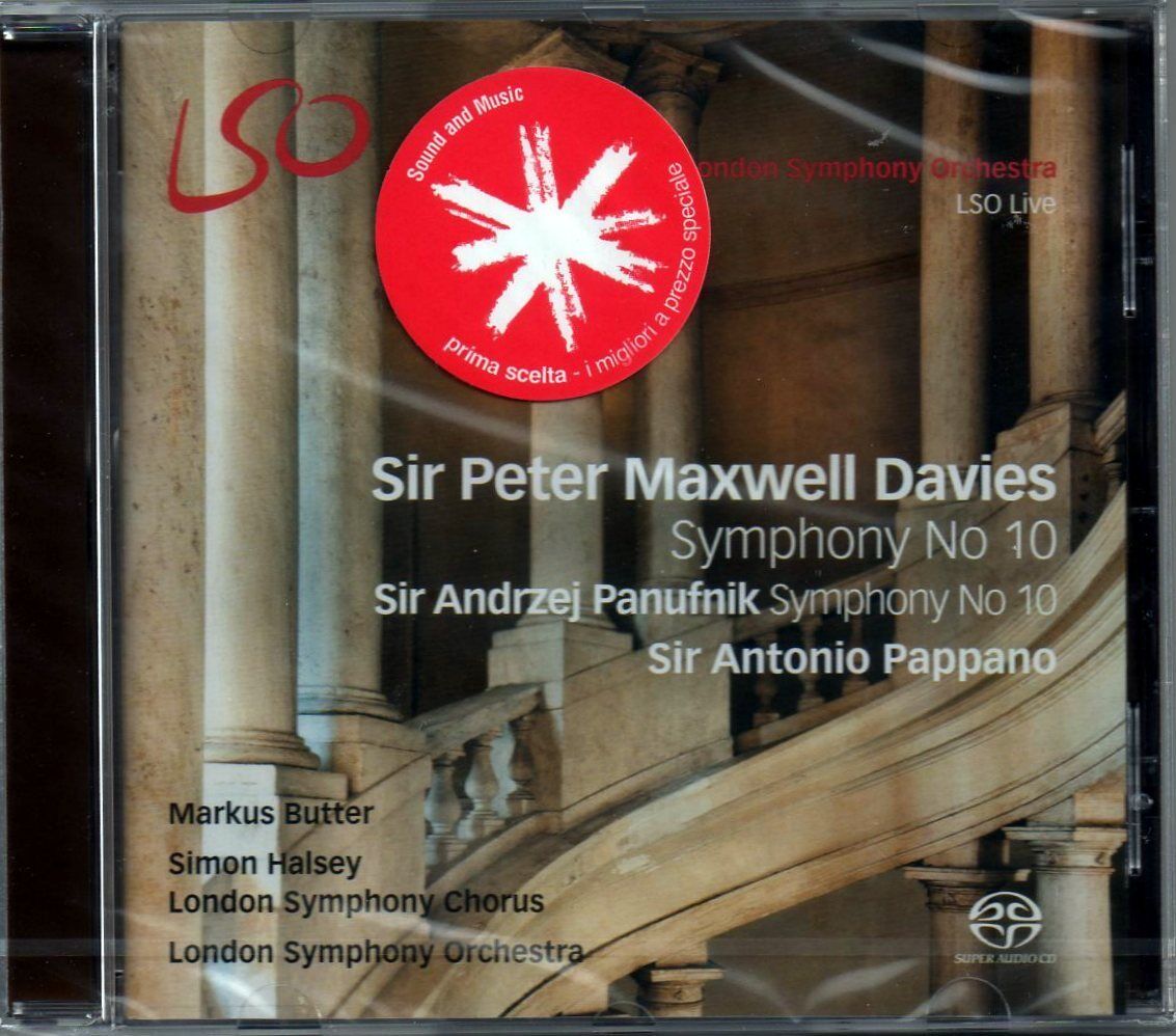 ANTONIO PAPPANO - MAXWELL DAVIES SYMP. 10 - PANUFNIK N.10 - CD NUOVO SIGILLATO