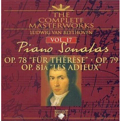 Piano Sonatas Op. 78 / Op. 79 / Op. 81A (Cd)