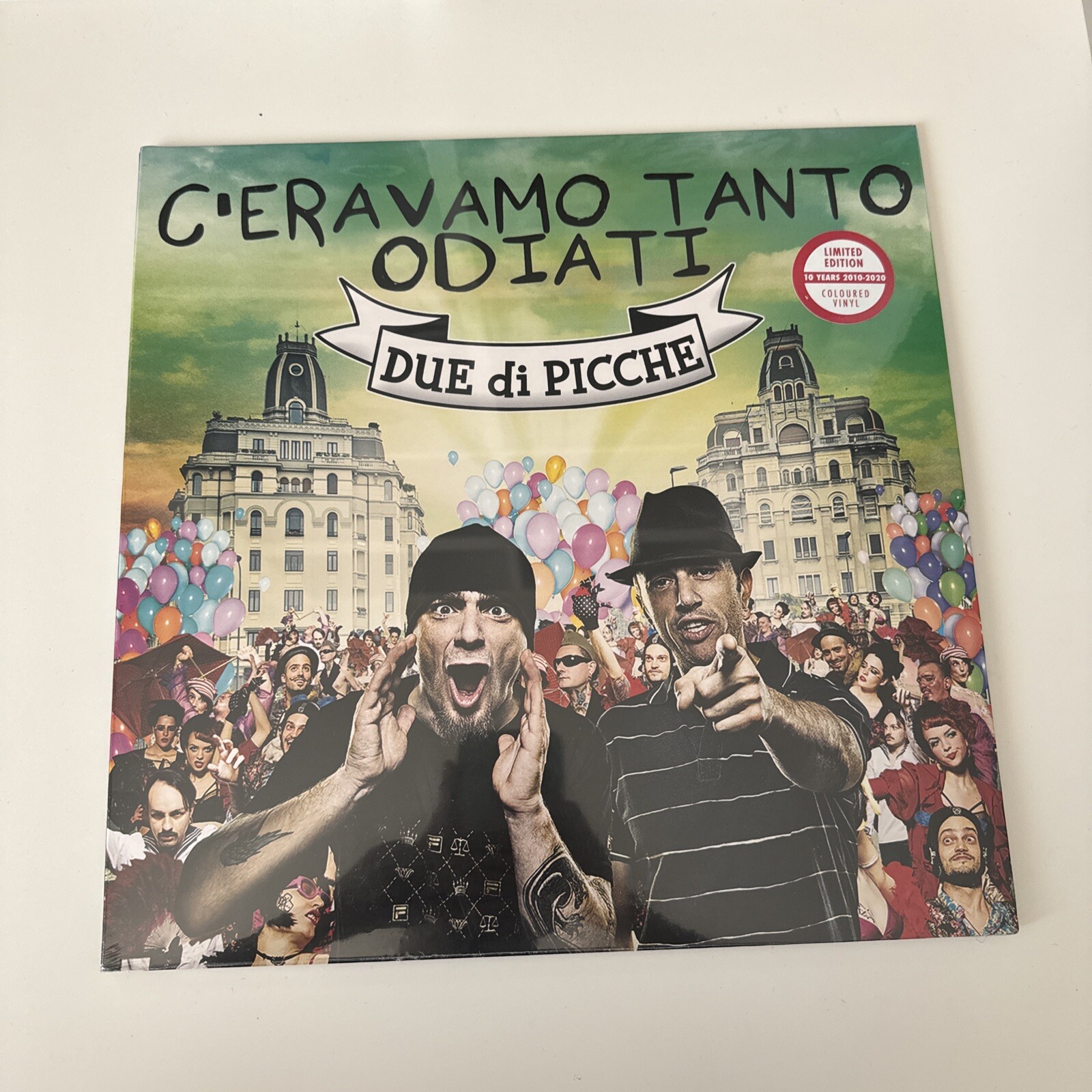 Due di Picche - C'eravamo tanto Odiati Vinile LP ROSSO SIGILLATO Neffa J-ax 2