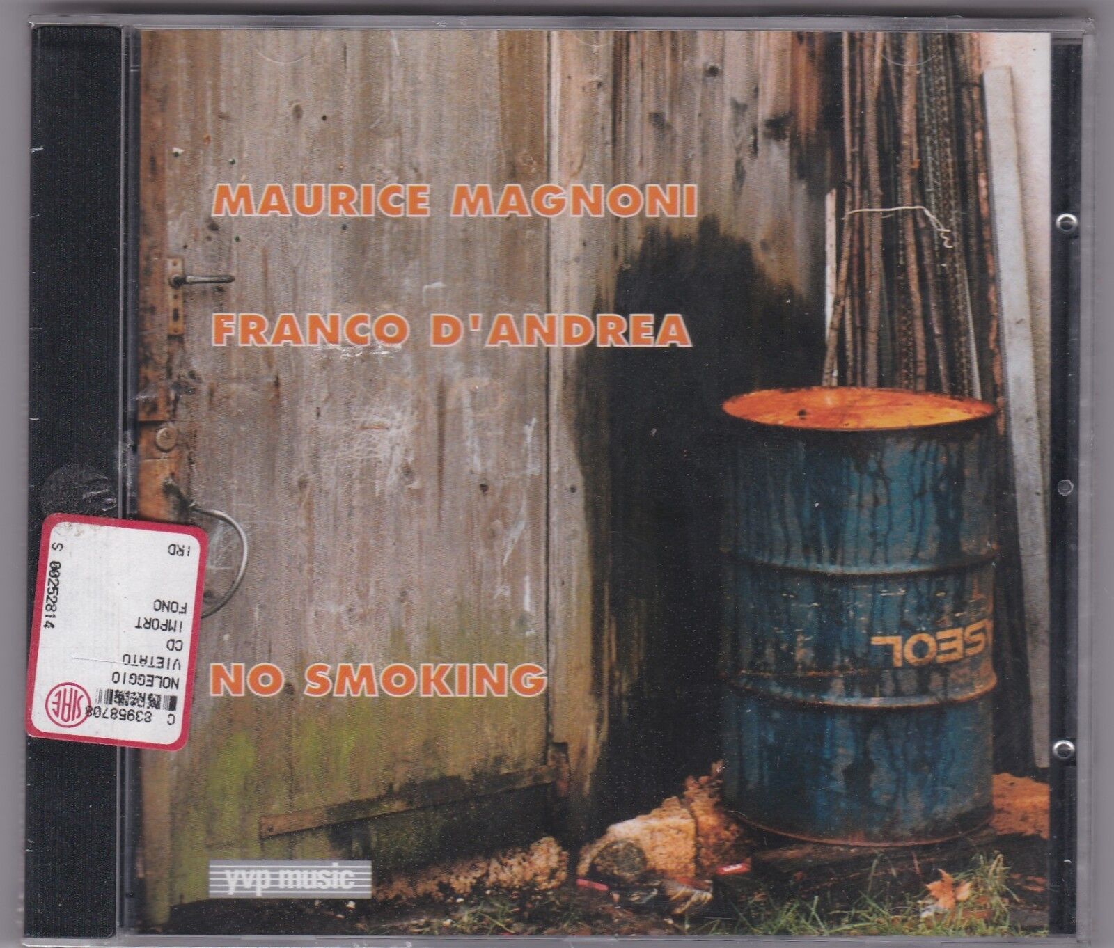 Maurice Magnoni / Franco D'Andrea  * No smoking *  CD NUOVO SIGILLATO