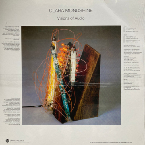 Clara Mondshine Visions of Audio (Vinyl LP) 12" Album