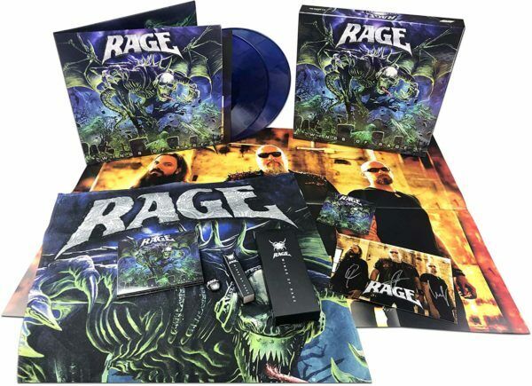 RAGE - WINGS OF RAGE - BOX - 2 LP COLOURED + CD + GADGET