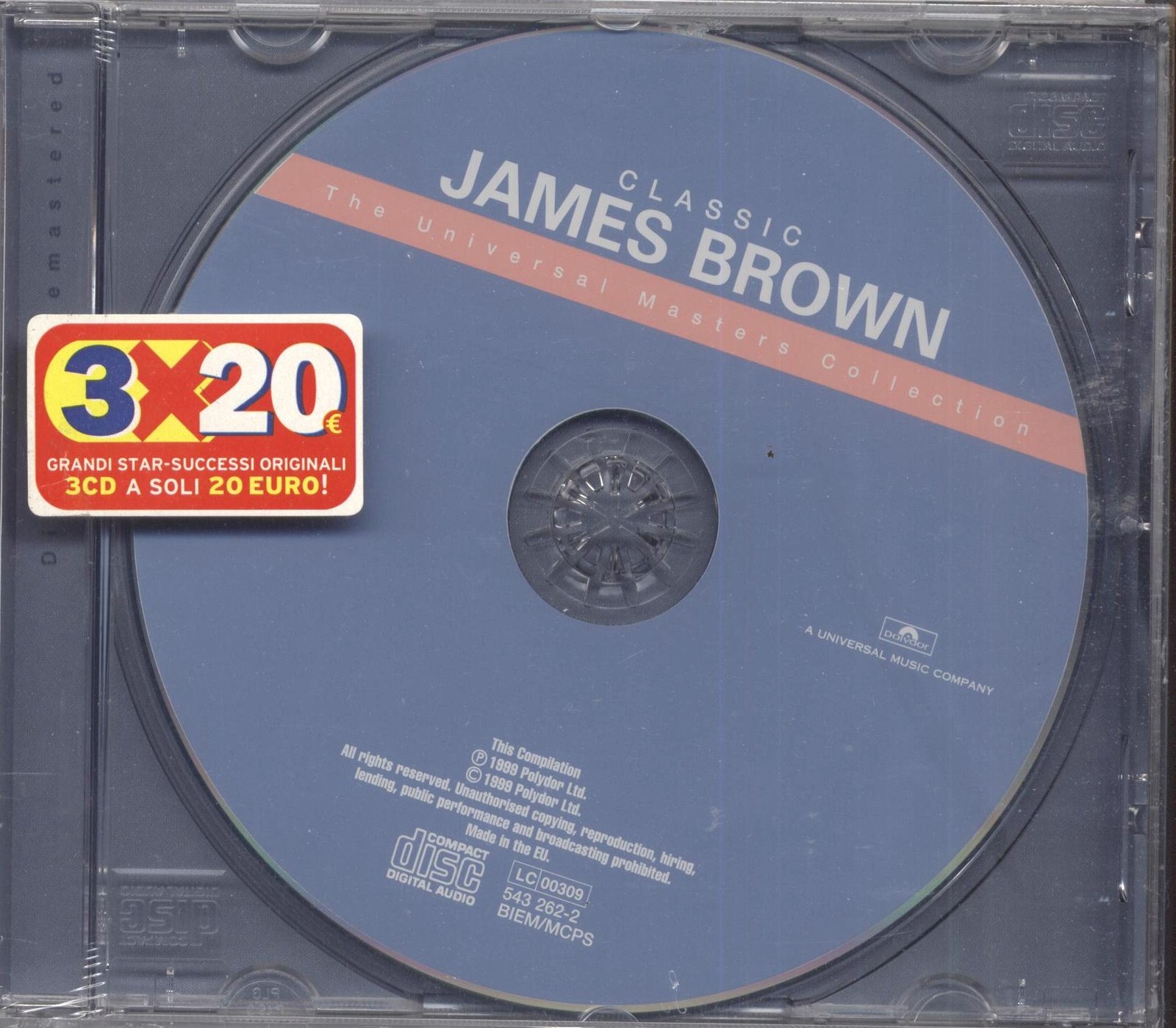 JAMES BROWN - Classic - CD 1999 SIGILLATO SEALED NO BOOKLET