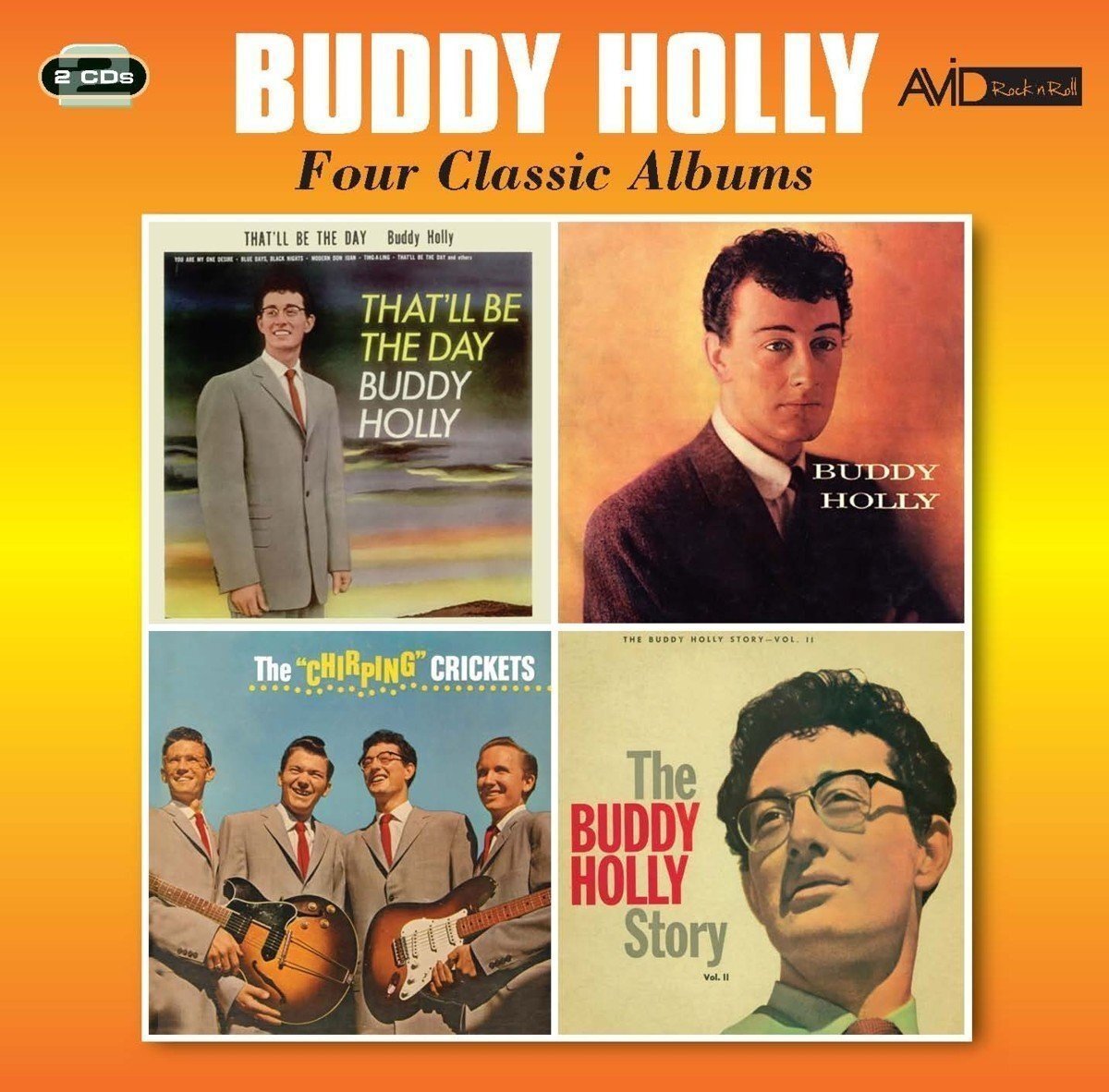Holly,Buddy Four Classic Albums (CD)